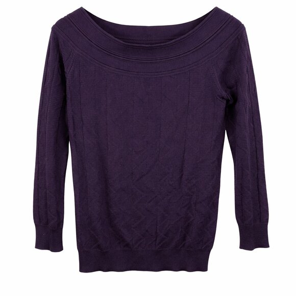 M by Missoni Sweaters - M Missoni Women's Purple Knit Sweater Size 44